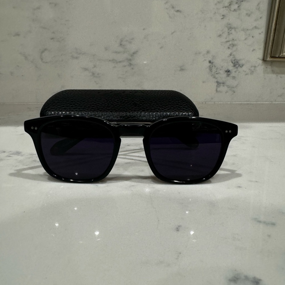Garrett Leight - Dudley Sunglasses (Black)
